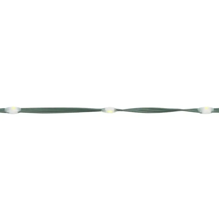 Kerstverlichting-vidaXL - LED-kerstboom met spikes 1534 LEDs 166,5x500 cm - Warmwit - Koper