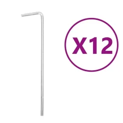 Kerstverlichting-vidaXL - LED-kerstboom met spikes 1534 LEDs 166,5x500 cm - Warmwit - Koper