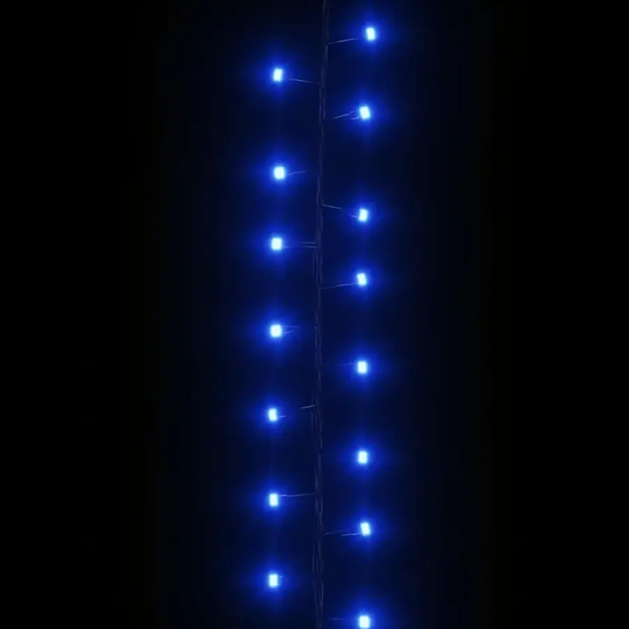 vidaXL - Led-slinger - Blue and dark green - 25 m