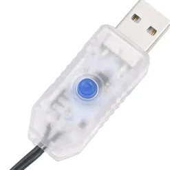 Kerstverlichting-vidaXL - Led-slinger - Cold white - 30 m