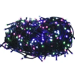 Kerstverlichting-vidaXL - Led-slinger - Pastel multicolour - 40 m