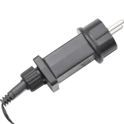 Kerstverlichting-vidaXL - Led-slinger - Warmwit en donkergroen