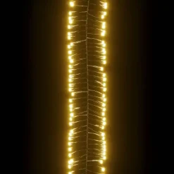vidaXL - Led-slinger - Warmwit en donkergroen