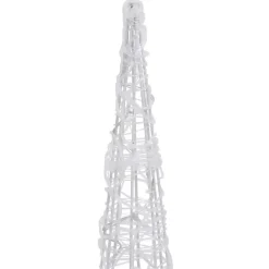 Kerstverlichting-vidaXL - Lichtkegel - Blue - 90 cm