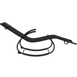 Ligbedden-vidaXL - Ligbed - Black