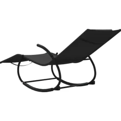 Ligbedden-vidaXL - Ligbed - Black