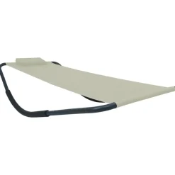Ligbedden-vidaXL - Ligbed - Crème - Stof