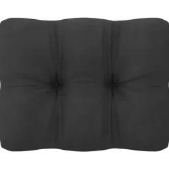 vidaXL - Loungeset - Antraciet - Grenenhout - 3 stuks - Met kussens