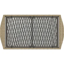Loungesets-vidaXL - Loungeset - Beige - Poly rattan