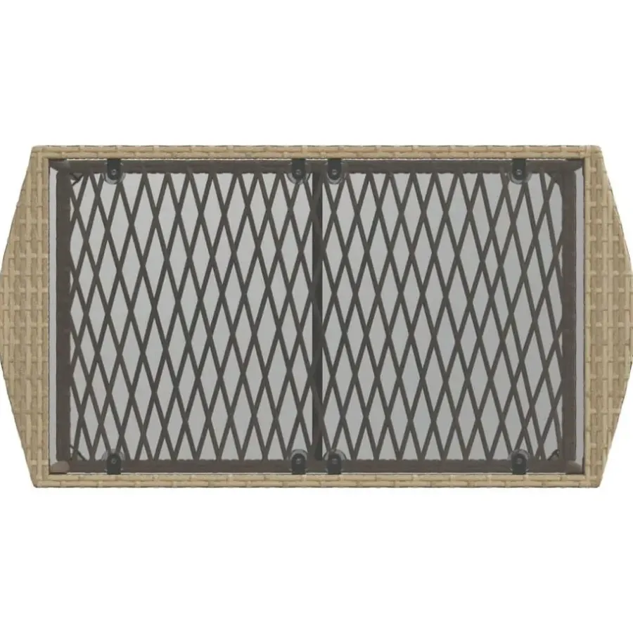Loungesets-vidaXL - Loungeset - Beige - Poly rattan