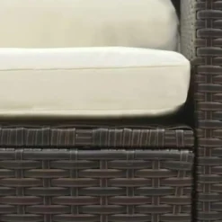 Loungesets-vidaXL - Loungeset - Bruin - Poly rattan