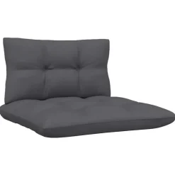 vidaXL - Loungeset - Wit - Grenenhout - 3 stuks - Met kussens
