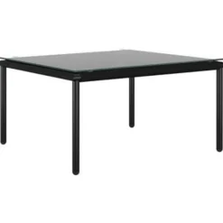 Loungesets-vidaXL - Loungeset - Zwart - PVC