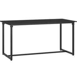 Loungesets-vidaXL - Loungeset - Zwart - Poly rattan