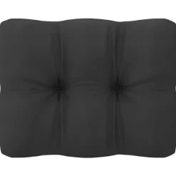 Loungesets-vidaXL - Loungeset - Zwart - Grenenhout