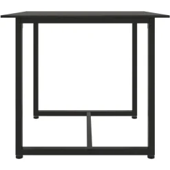 vidaXL - Loungeset - Zwart - Poly rattan - 3 stuks - Met kussens