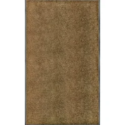 vidaXL - Mat - Bruin - Stof - 90 x 150 cm