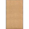 vidaXL - Mat - Crème - Stof - 90 x 150 cm
