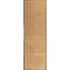 Deurmatten-vidaXL - Mat - Crème - Stof - 60 x 180 cm