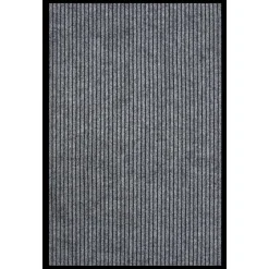Deurmatten-vidaXL - Mat - Grijs - Polypropyleen - 80 x 120 cm