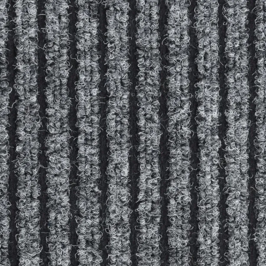 Deurmatten-vidaXL - Mat - Grijs - Polypropyleen - 80 x 120 cm