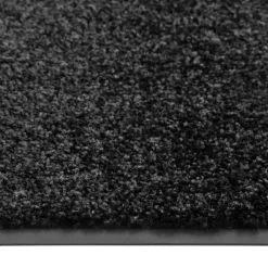 vidaXL - Mat - Zwart - Stof - 60 x 90 cm