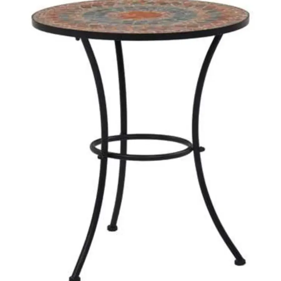 vidaXL - Mozaïek Bistroset - Oranje - Keramiek