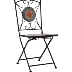 vidaXL - Mozaïek Bistroset - Oranje - Keramiek