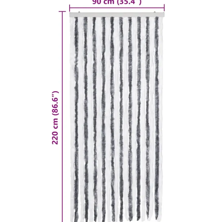 vidaXL - Multikleur - Polypropyleen - 90 x 220 cm