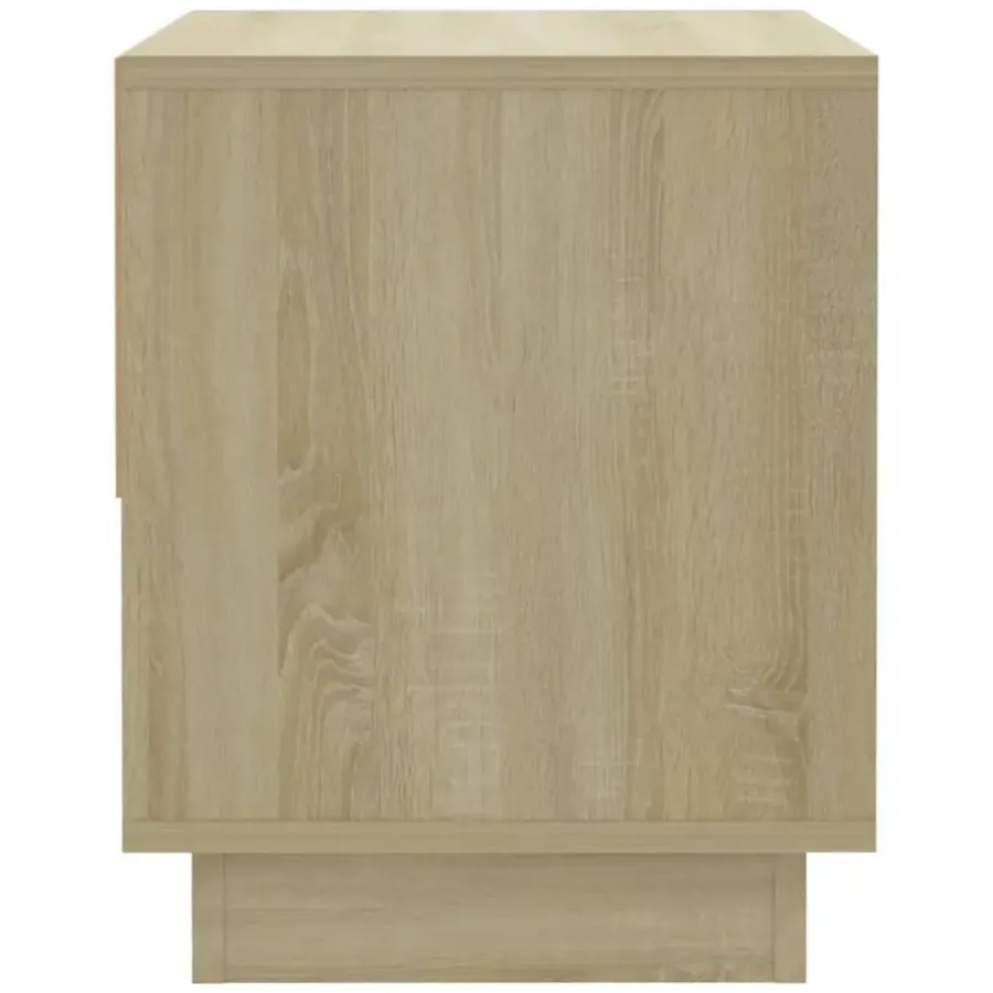 Nachtkastjes|Nachtkastjes-vidaXL - Nachtkastje - Beige - Bewerkt hout