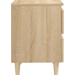 Nachtkastjes|Nachtkastjes-vidaXL - Nachtkastje - Bruin - Grenenhout