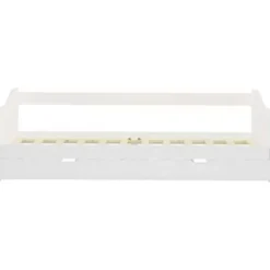 1-Persoons Bedden-vidaXL - Onderschuifbed - Wit - Grenenhout - 90x200 cm