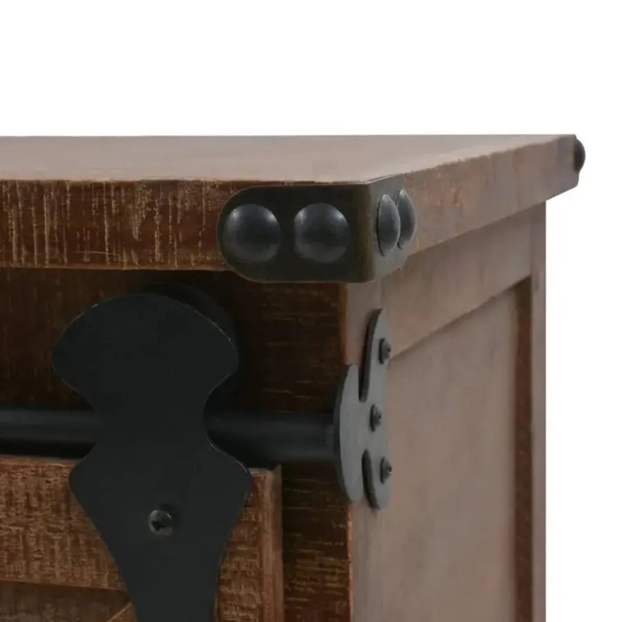 vidaXL - Opbergkast - Bruin - Hout