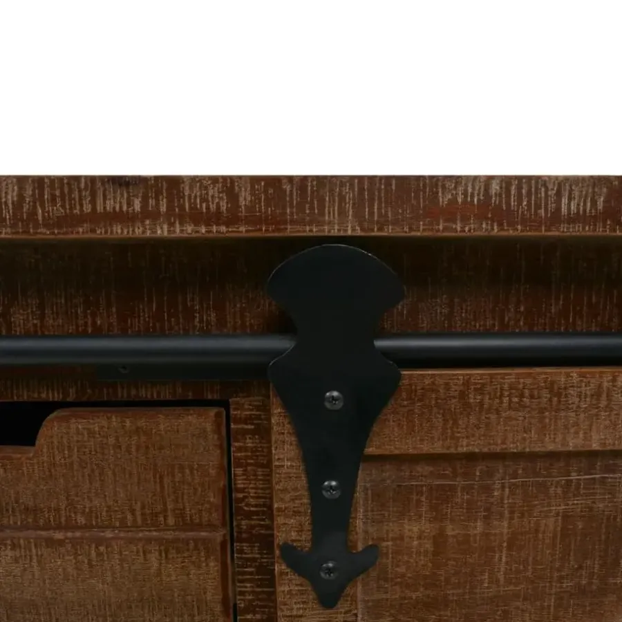 vidaXL - Opbergkast - Bruin - Hout