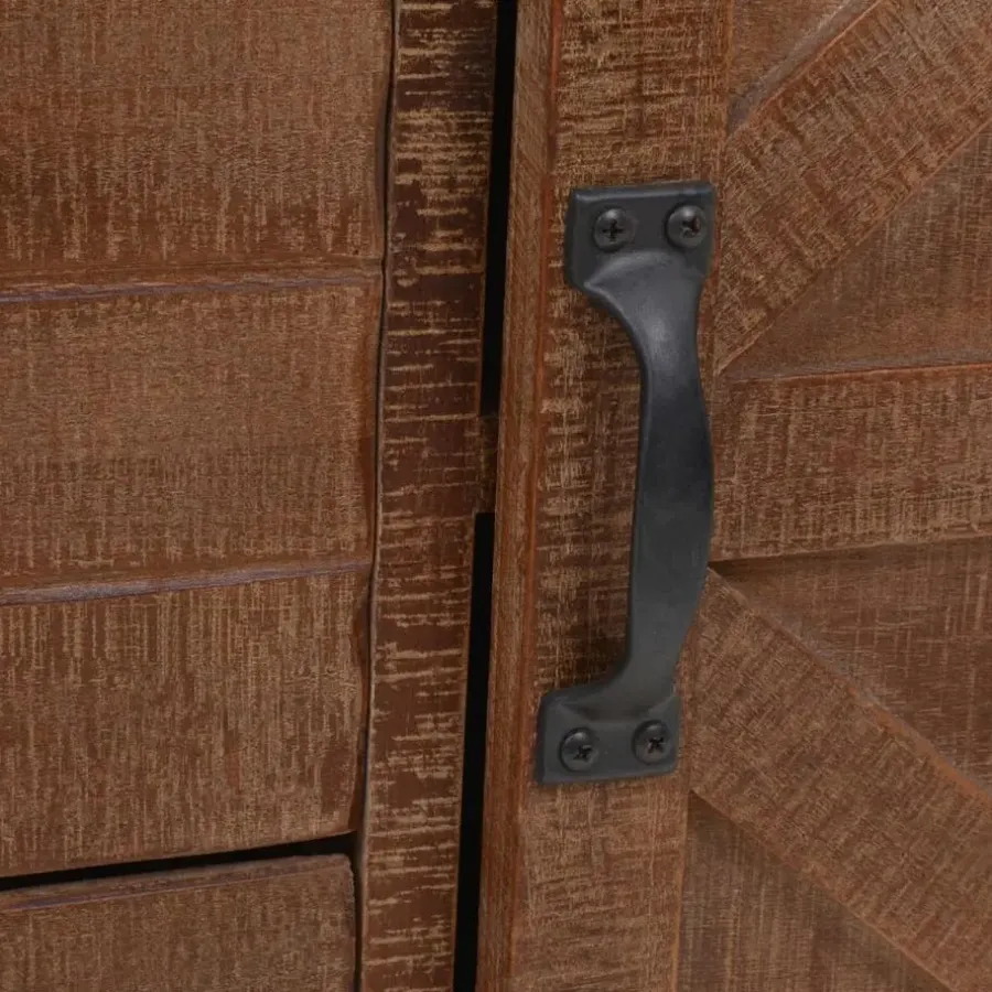 vidaXL - Opbergkast - Bruin - Hout