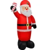 vidaXL - Opblaasbare Kerstman - 120 cm