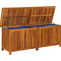 Kussenboxen-vidaXL - Opslagkist - Bruin - Hout - 150 x 50 x 58 cm