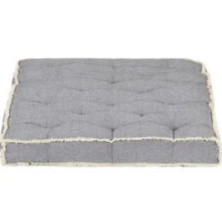 vidaXL - Pallet Bankkussen - Antraciet - Katoen