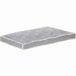 vidaXL - Pallet Bankkussen - Antraciet - Katoen