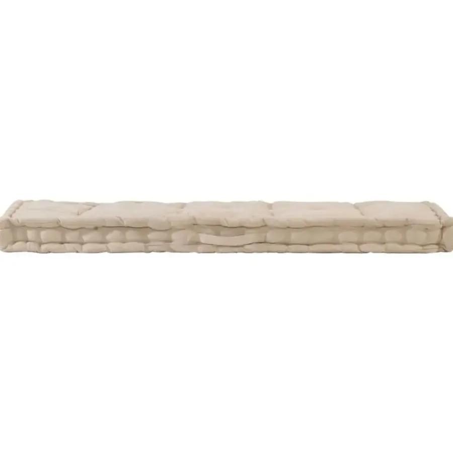 Palletkussens-vidaXL - Palletkussen - Beige - Katoen