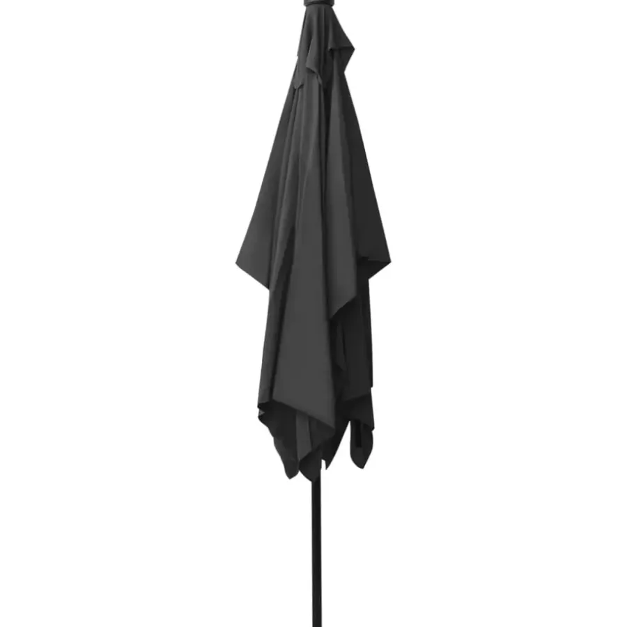 Parasols-vidaXL - Parasol - Antraciet