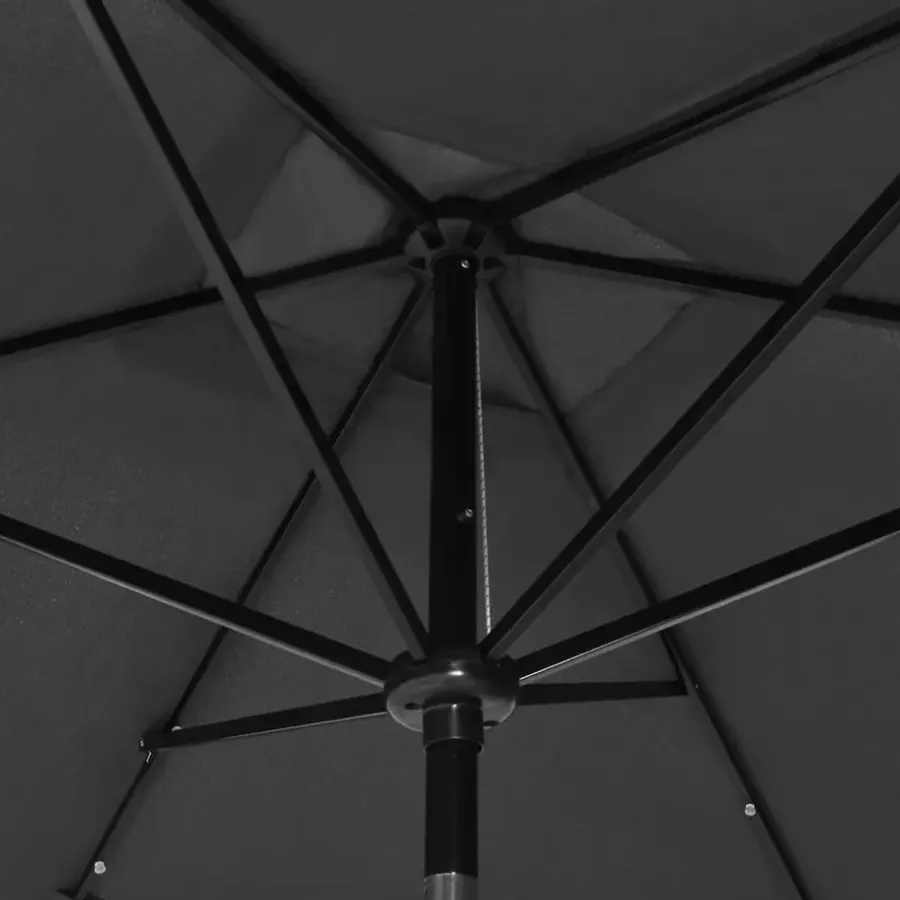 Parasols-vidaXL - Parasol - Antraciet
