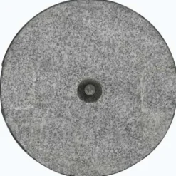 Parasolvoeten-vidaXL - Parasolvoet - Zwart - Graniet