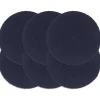 vidaXL - Placemat - Blauw - Katoen - 6 stuks