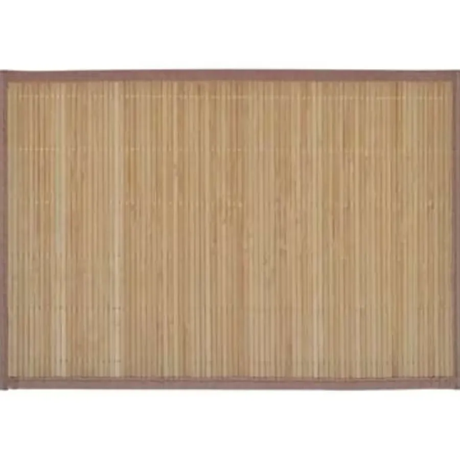 Placemats-vidaXL - Placemat - Bruin - Bamboe