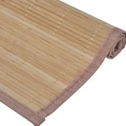 Placemats-vidaXL - Placemat - Bruin - Bamboe