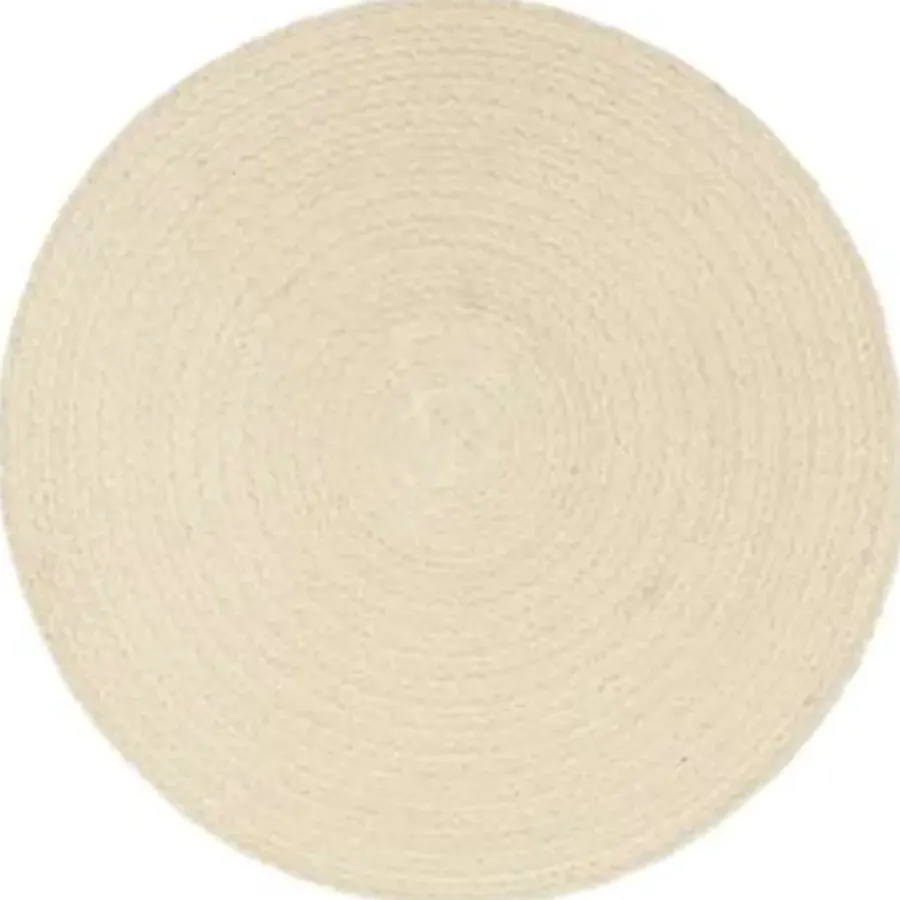 Placemats-vidaXL - Placemat - Bruin - Katoen - 6 stuks