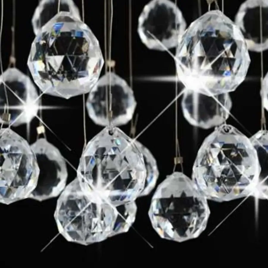Kroonluchters-vidaXL - Plafondlamp - Zilver - Metaal