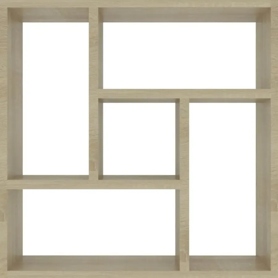 vidaXL - Plank - Bruin - Bewerkt hout