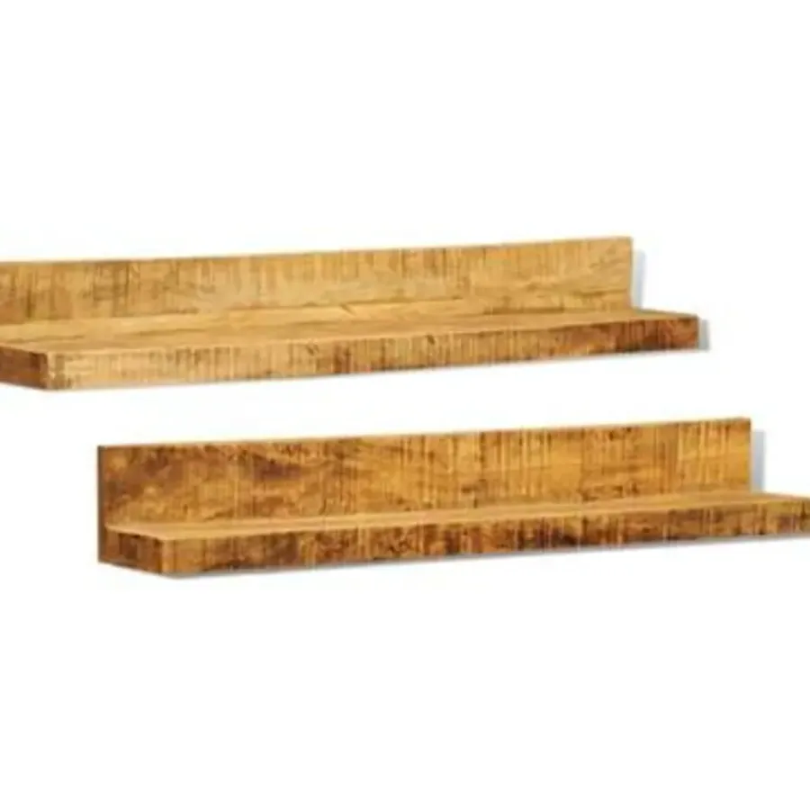 Wandplanken-vidaXL - Plank - Bruin - Hout